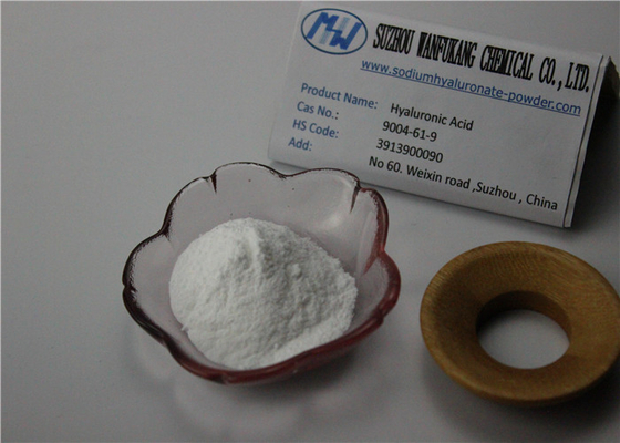 Το άσπρο οληγο καλλυντικό νάτριο Hyaluronate CAS 9004 61 9 βαθμού για το χέρι πήζει
